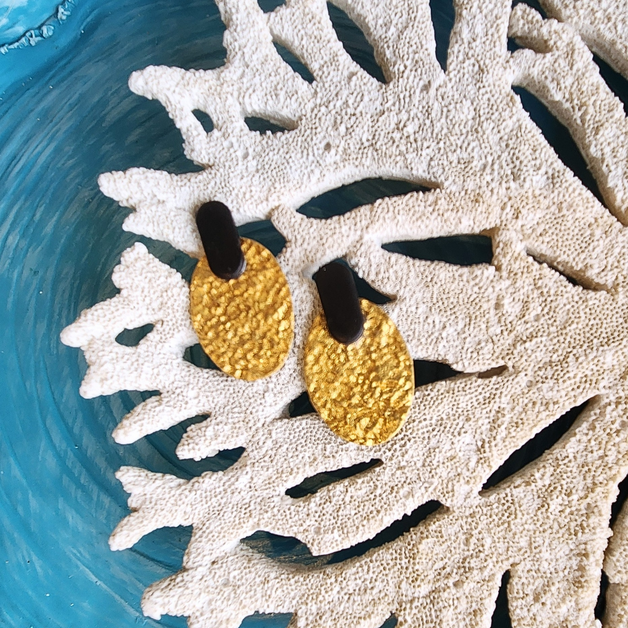 Sea Ember Earrings