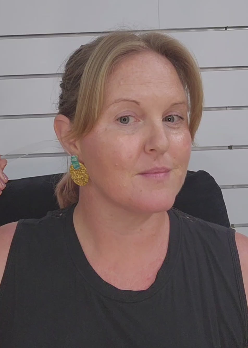 Sea Ember Earrings