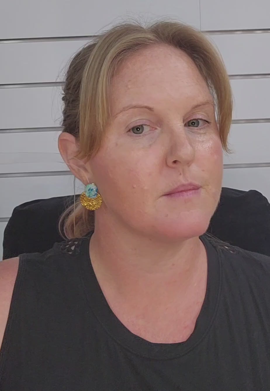 Sea Ember Earrings