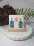 Ocean Drift arch Polymer Clay Earrings