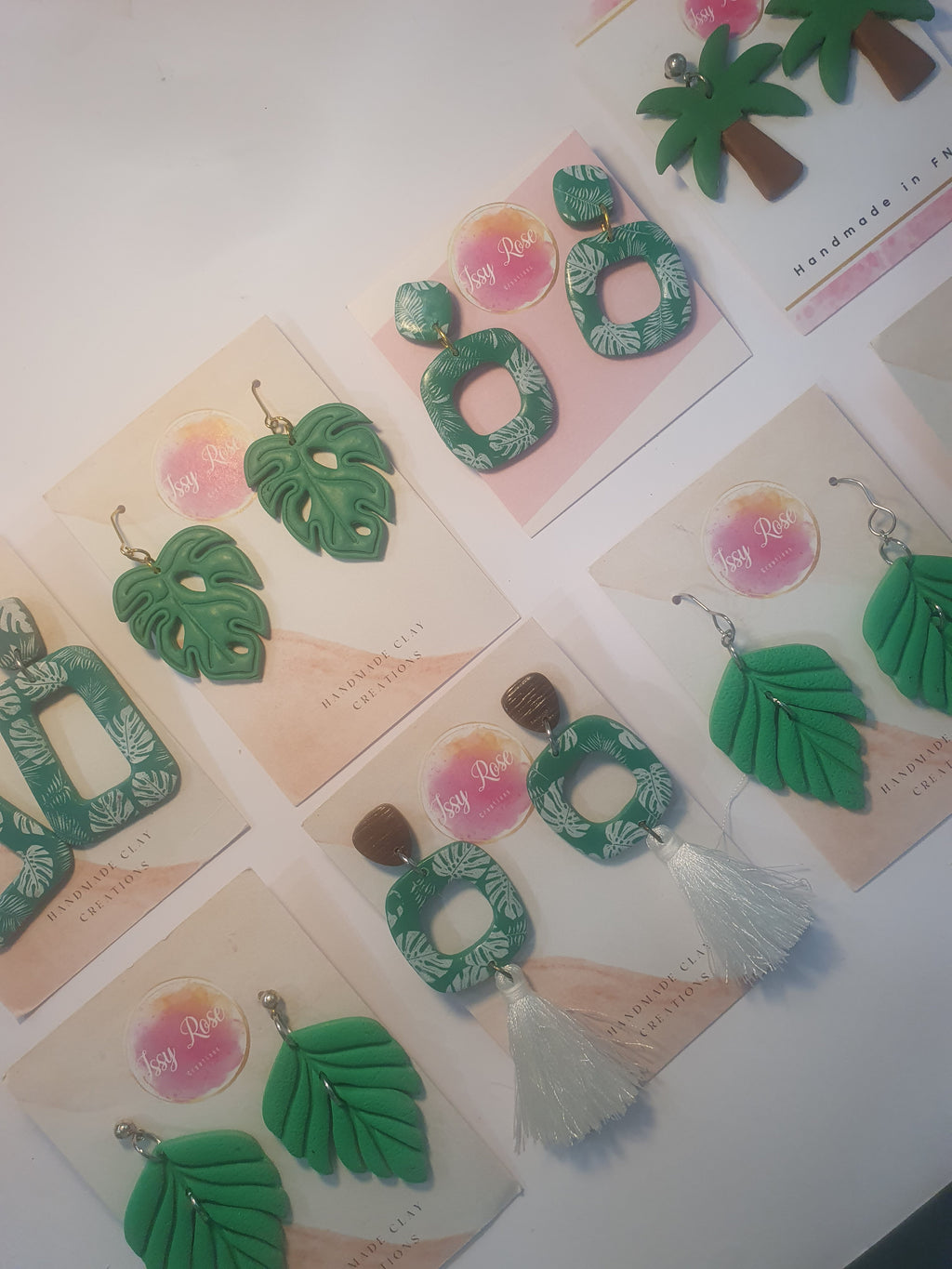 Palm Escape Statement Earrings