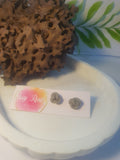 Modern Knot Polymer clay Stud Earrings