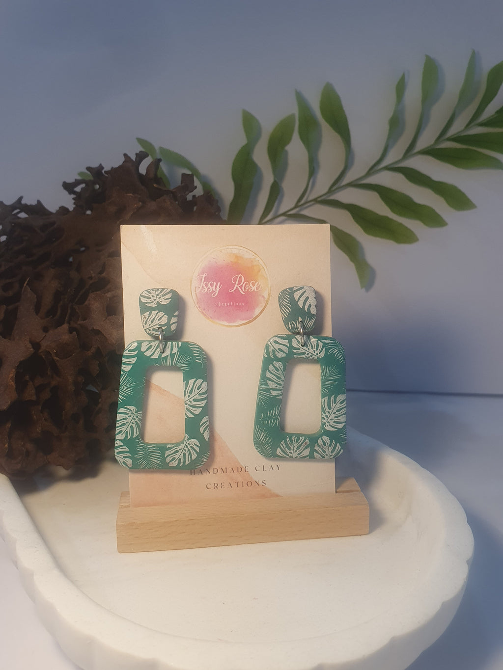 Palm Escape Statement Earrings