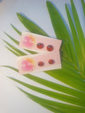 Ladybird Stud Polymer Clay Earrings